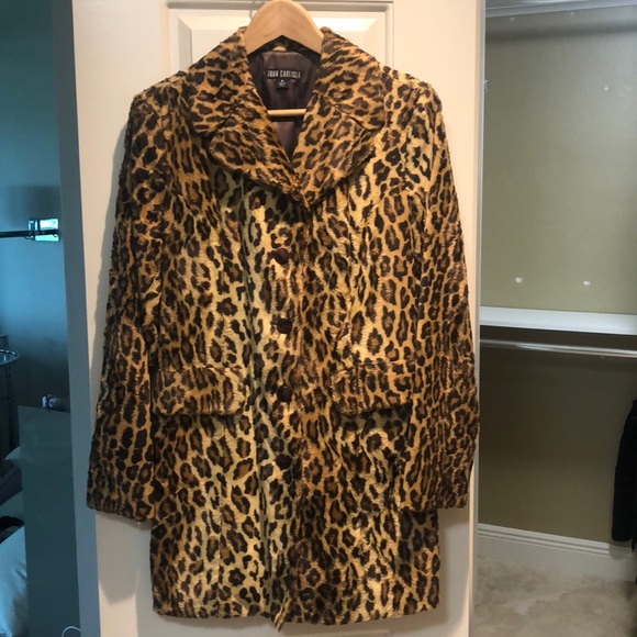Leopard Jacket / Car Coat - Picture 2 of 10